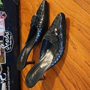 Brighton Leather mules